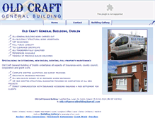 Tablet Screenshot of oldcraftgeneralbuilding.ie